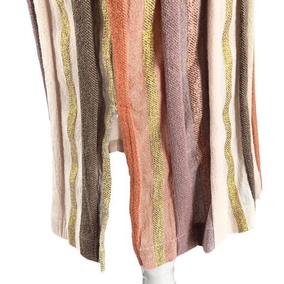 Ace & Jig X Barneys New York NEW Womens Size Medium Magdelena Dress Striped Midi - Picture 7 of 12